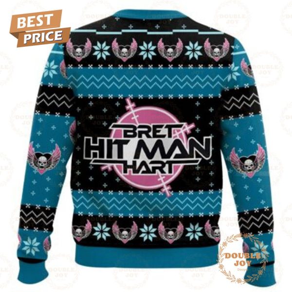 Bret Hart Hitman Christmas 2024 Sweater