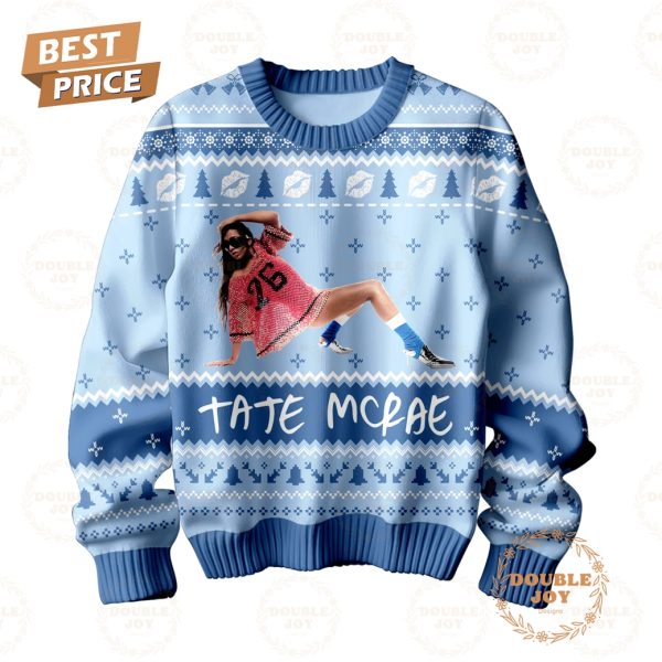 Tate McRae Tate Tots Merry Christmas Sweater