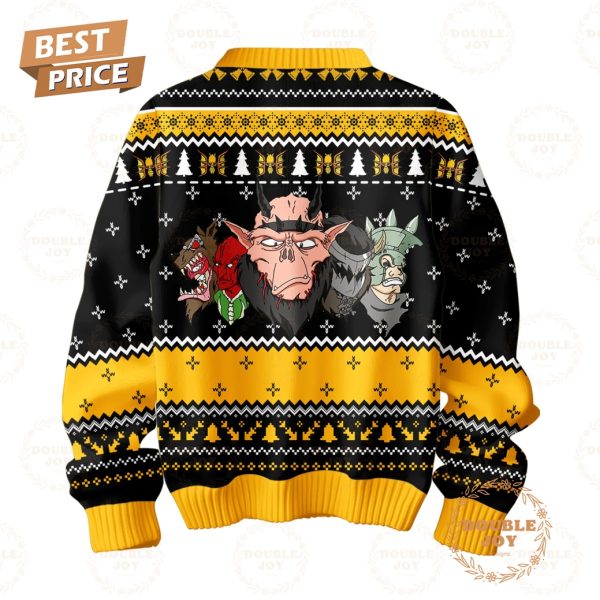 Gwar Band Black And Yellow Christmas Sweater