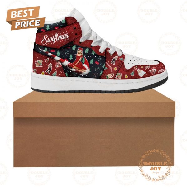 Taylor Swift Christmas 2024 Jordan 1 High Top Shoes