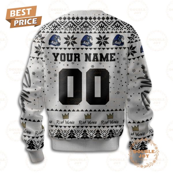 Rod Wave Merry Xmas 2024 Custom Name Sweater