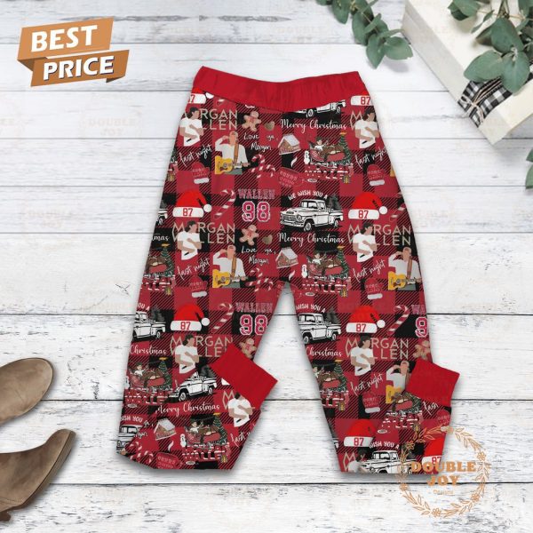 Morgan Wallen This Christmas I Can’t Love You More Than Fleece Pajamas Set