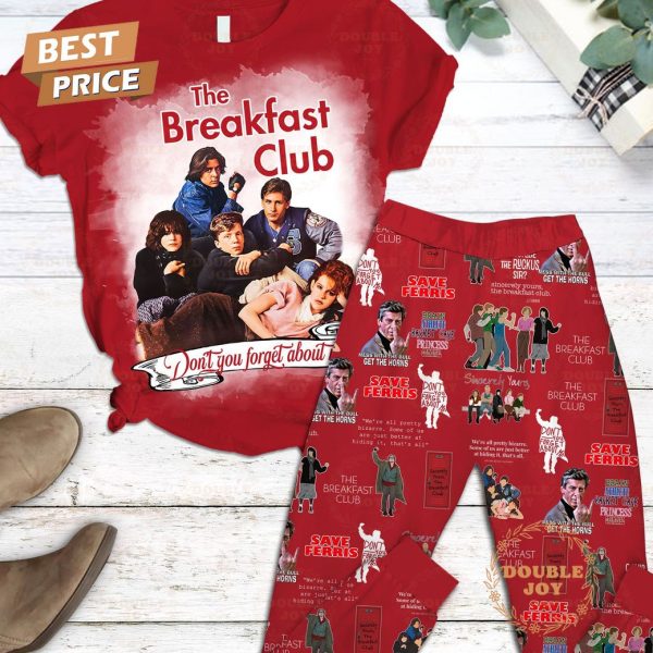 The Breakfast Club Don’t You Forget About Me Fleece Pajamas Set