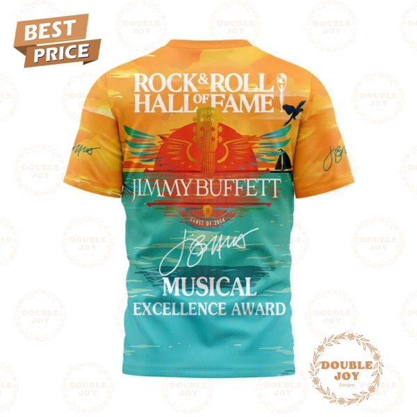 Rock & Roll Jimmy Buffett Hall Of Fame Induction 2024 T-Shirt, Hoodie