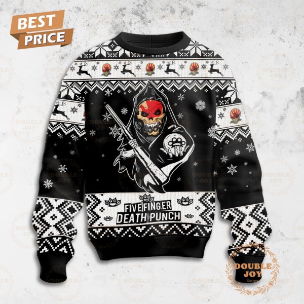 Five Finger Death Punch Band Merry Christmas Sweater