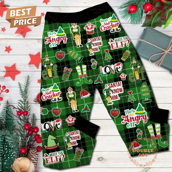 The Best Way To Spreed Christmas Elf Cheer Is Singing Loud For All To Hear Fleece Pajamas Set