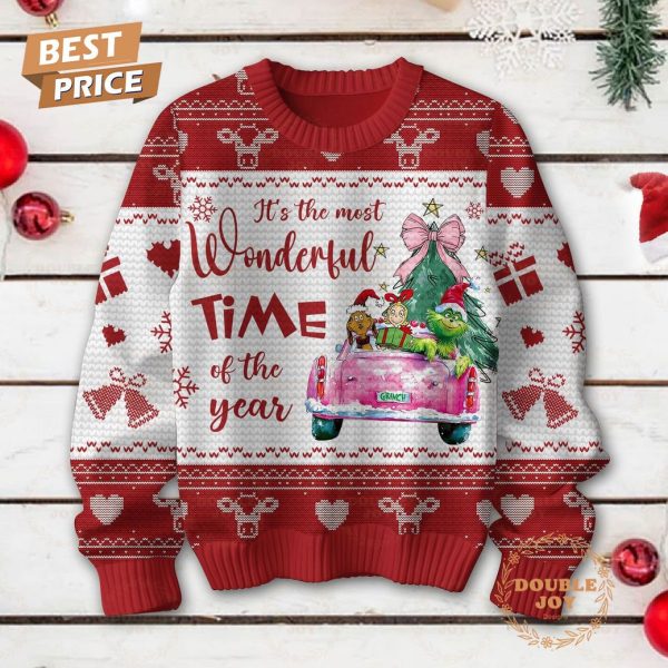 The Grinch It’s The Most Wonderful Time Of The Year Christmas Sweater