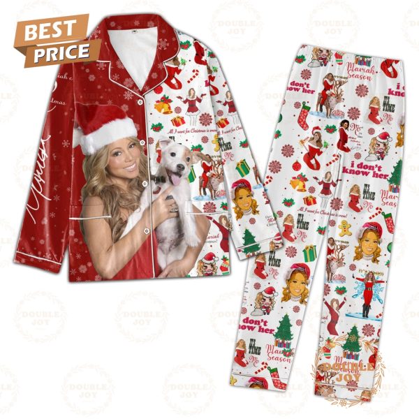 Mariah Carey All I For Christmas Is Snow! Pajamas Set