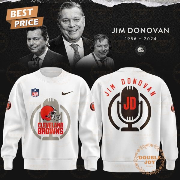 Jim Donovan Cleveland Browns 68 Years 1956-2024 Sweater