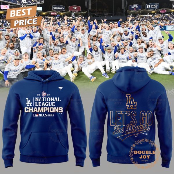 2024 National League Champions Let’s Go Los Angeles Dodgers T-Shirt, Hoodie – Blue