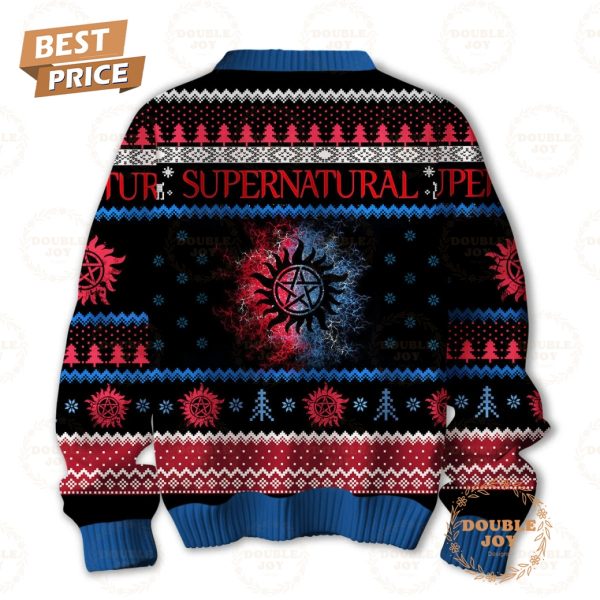 Supernatural TV Show Don’t Be Afraid Of The Dark_ Christmas Sweater