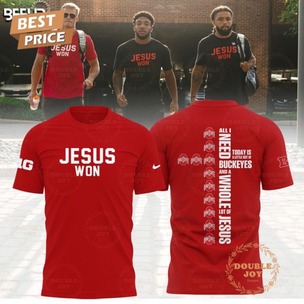 All I Need Today Is Ohio State Buckeyes A Little Out Of And A Whole Lot Of Jesus T-Shirt,Hoodie