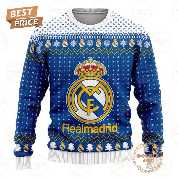 Real Madrid CF Winter Christmas 2024 Sweater