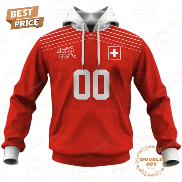 Swiss Nati Jersey Style Hoodie