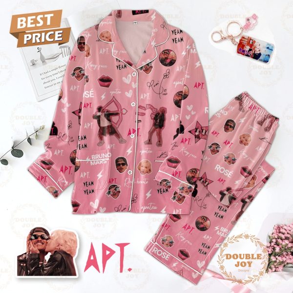 Rose & Bruno Mars APT Kissy Face Yeah Yeah Pajamas Set