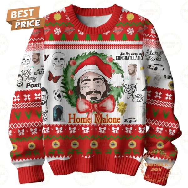 Post Malone Home Malone Christmas Sweater