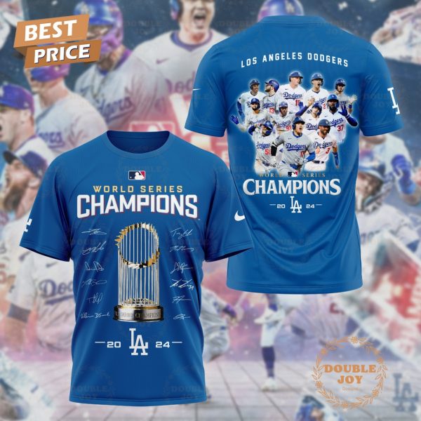 World Series Champions 2024 Los Angeles Dodgers T-Shirt, Hoodie