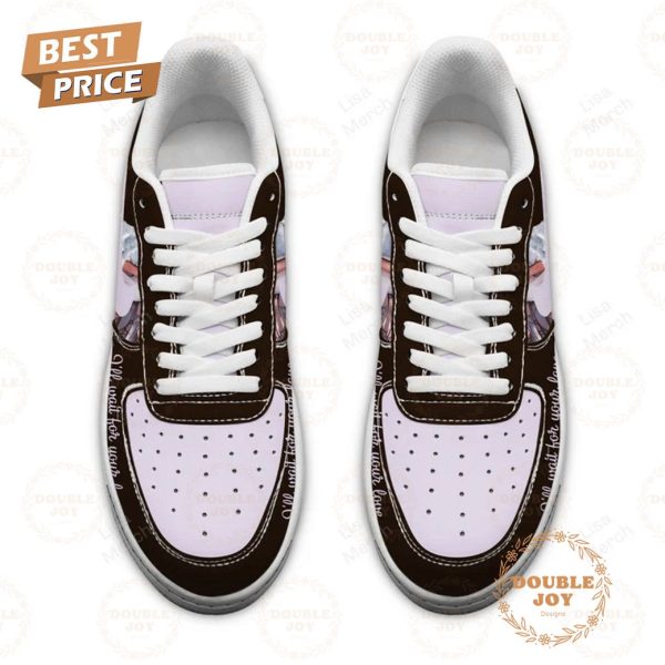 Ariana Grande I Will Wait For Your Love Air Force 1 Sneakers