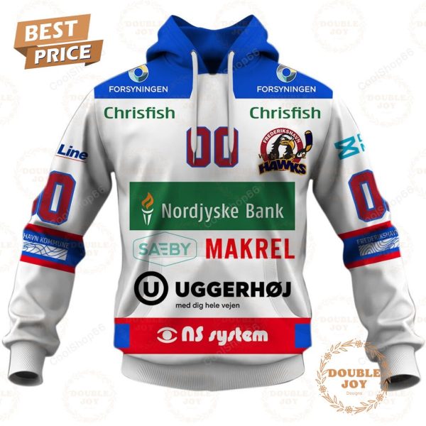 Frederikshavn White Hawks Jersey Style Hoodie