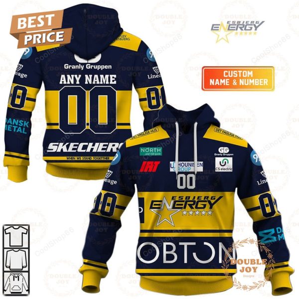 Esbjerg Energy Jersey Style Hoodie