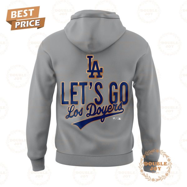 2024 National League Champions Let’s Go Los Angeles Dodgers T-Shirt, Hoodie – Gray