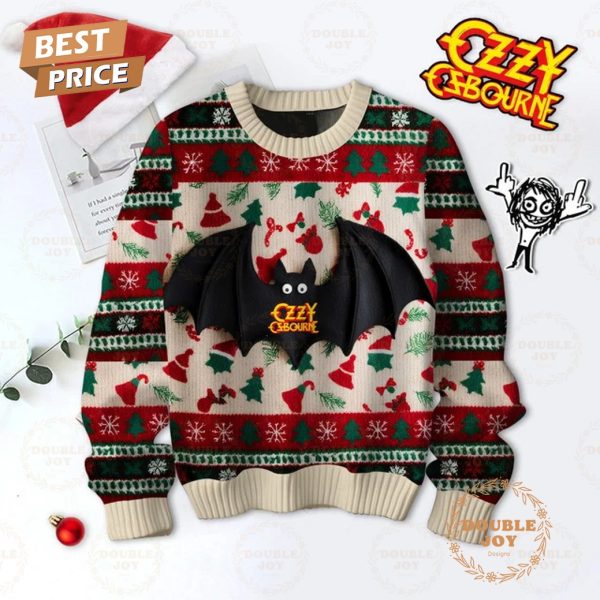 Ozzy Osbourne Merry Christmas Sweater