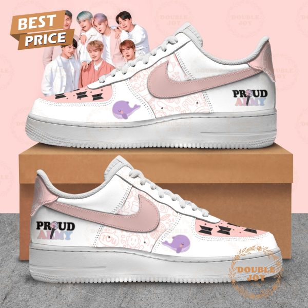 BTS Band Proud Army 2024 Air Force 1 Sneakers