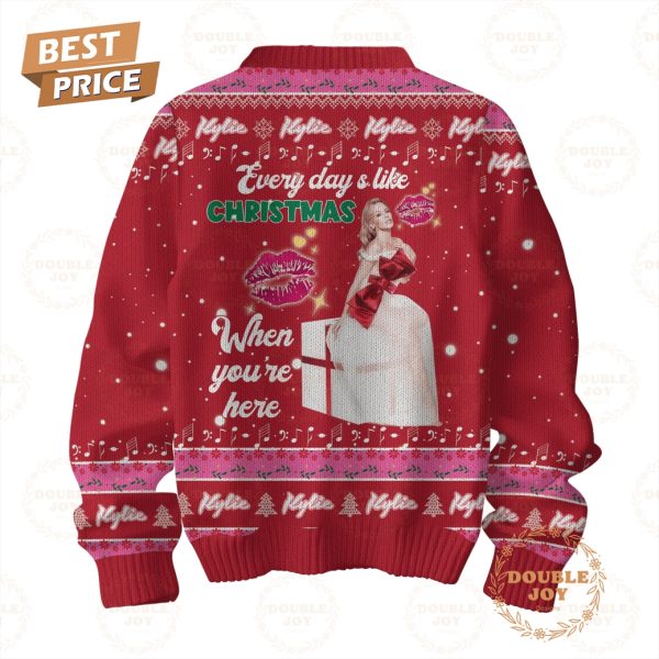 Kylie Minogue Every Day Is Like Christmas When You’re Here Sweater