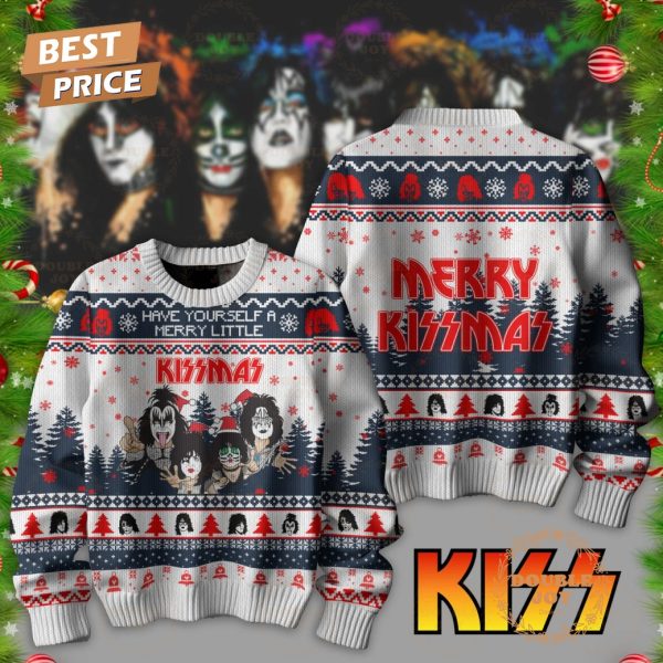 Kiss Rock Band Have Yourself A Merry Little Merry Kissmas Sweater