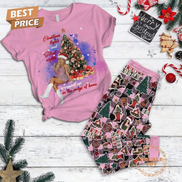 Mariah Carey Christmas Lights And Silent Nights Wrapped Up In The Songs Of Home Fleece Pajamas Set