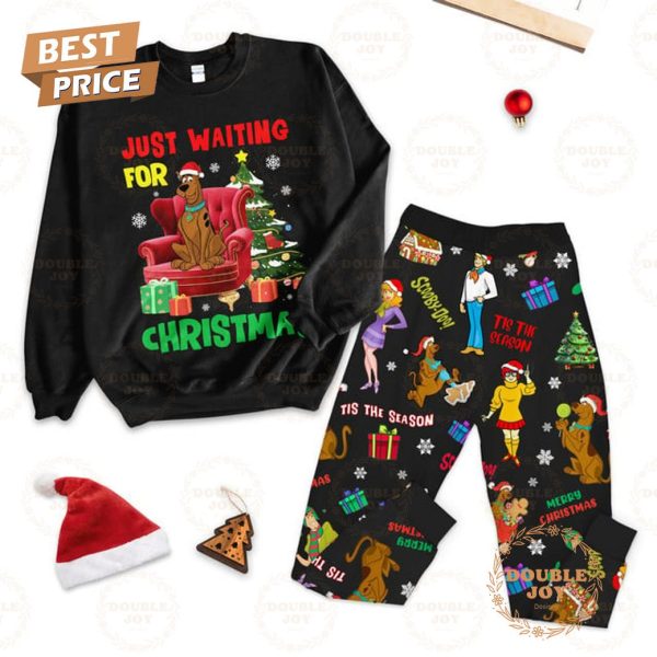 Scooby Doo Just Waiting For Christmas Fleece Pajamas Set