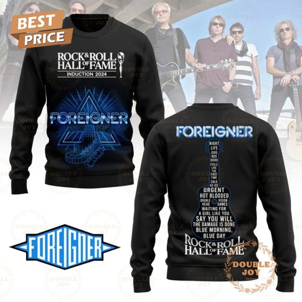 Rock & Roll Hall Of Fame Induction 2024 Foreigner Rock Band T-Shirt, Hoodie