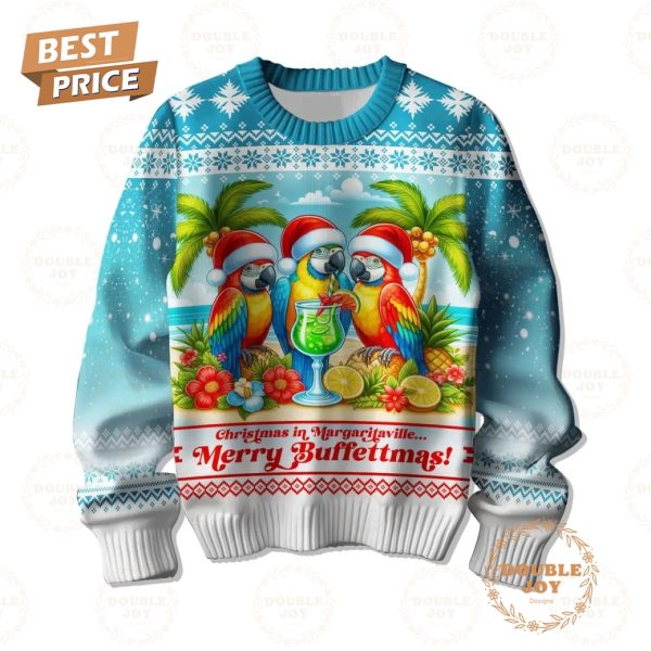 Jimmy Buffett Christmas In Margaritaville? Merry Buffettmas! Sweater