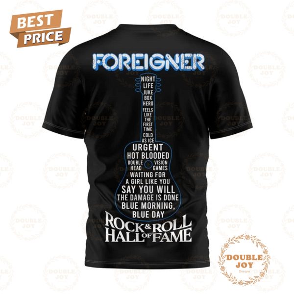 Rock & Roll Hall Of Fame Induction 2024 Foreigner Rock Band T-Shirt, Hoodie