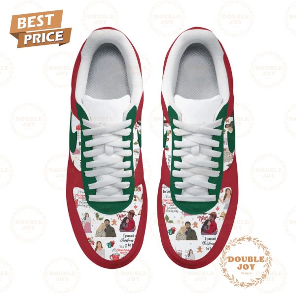 Hallmark Red Truck Merry Christmas 2024 Air Force 1 Sneakers