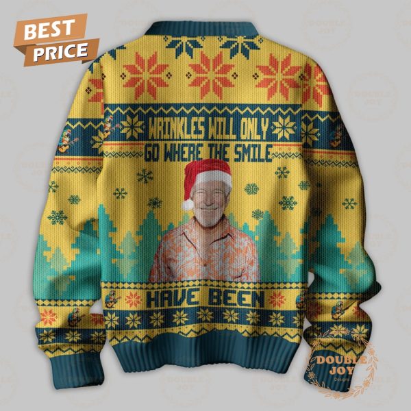 Jimmy Buffett Wrinkles Will Only Go Where The Smile Have Been Sweater