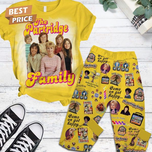 The Partridge Family Come On Get Happy… Fleece Pajamas Set