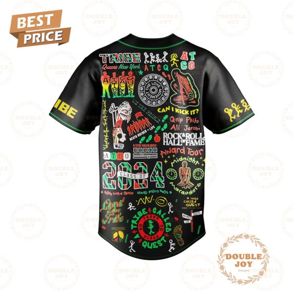 A Tribe Called Quest Rock & Roll Hall Of Fame Award 2024 Baseball Jersey