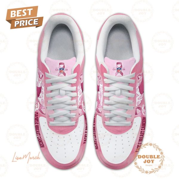 Denver Broncos Tackle Breast Cancer Air Force 1 Sneakers