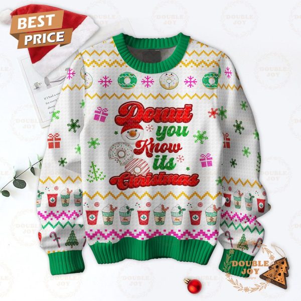 Christmas Donut You Know Its Sweater