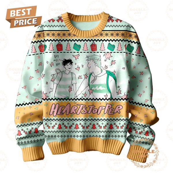 Heartstopper Hi Hi Merry Christmas Sweater