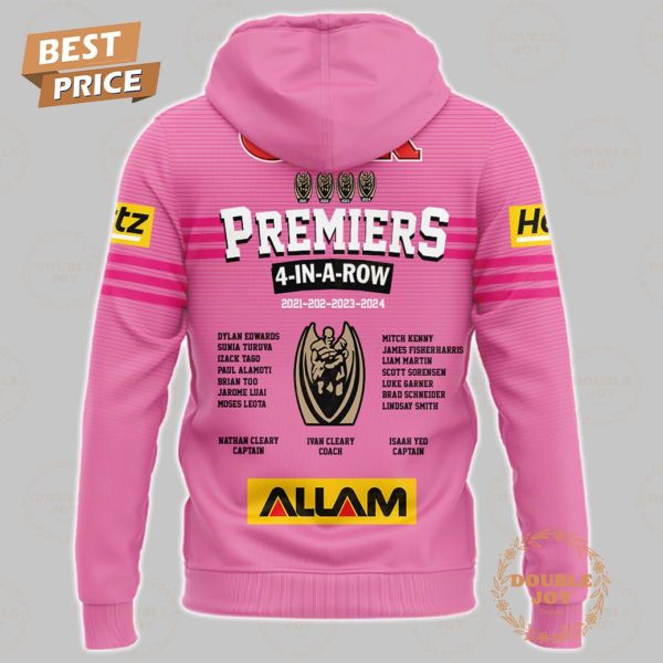 Penrith Panthers 2024 Premiers 4 In A Row 3D T-Shirt