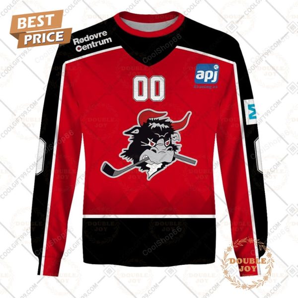 Rodovre Mighty Bulls Jersey Style Hoodie