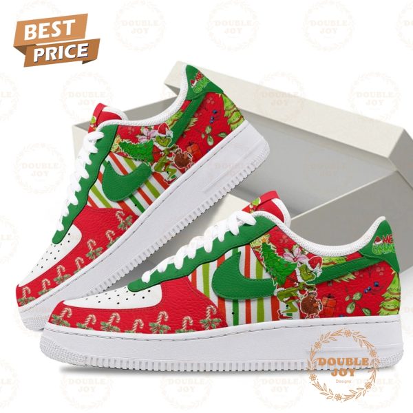 The Grinch Merry Grinchmas 2024 Air Force 1 Sneakers