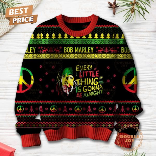 Bob Marley Every Little Thing Is Gonna Be Alright Sweater