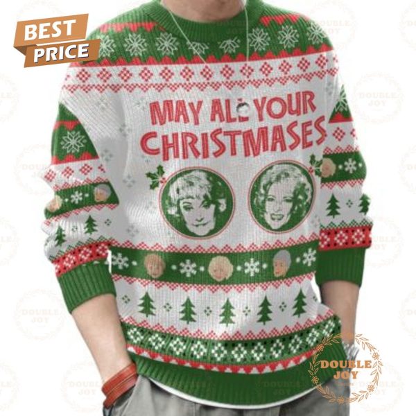 The Golden Girls May All Your Christmases Sweater