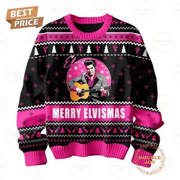 Elvis Presley Merry Elvismas Sweater