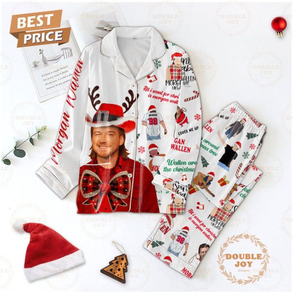 Morgan Wallen Christmas 2024 Pajamas Set