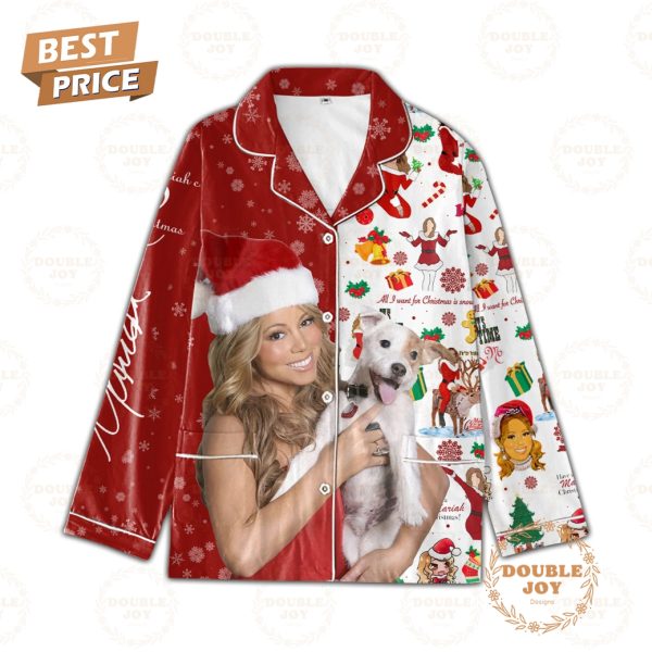 Mariah Carey All I For Christmas Is Snow! Pajamas Set