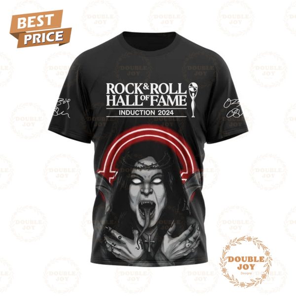 Ozzy Osbourne Rock & Roll Hall Of Fame Induction 2024 T-Shirt, Hoodie